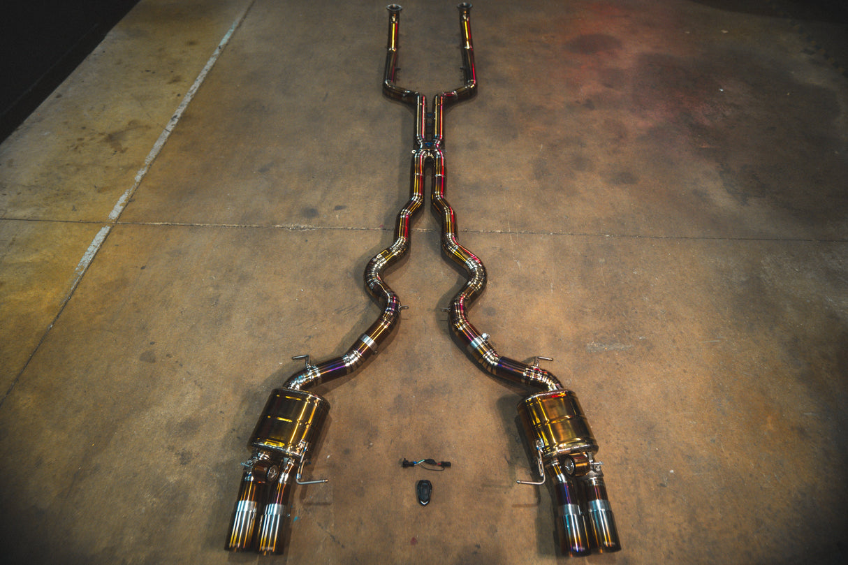 BMW F12 M6 Valved Sport Exhaust System Valvetronic Designs