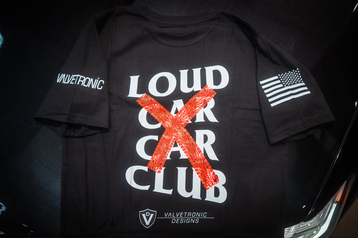 Loud Car Car Club Tee Valvetronic Designs