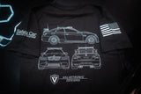 Valvetronic Safety Car Graphic Tee Valvetronic Designs
