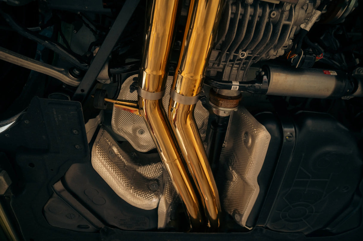 AUDI RSQ8 Valved Sport Exhaust system Valvetronic Designs