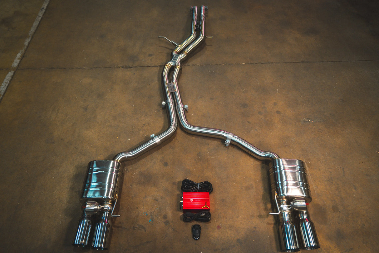Audi B8 / B8.5 S4 / S5 Valved Sport Exhaust System Valvetronic Designs