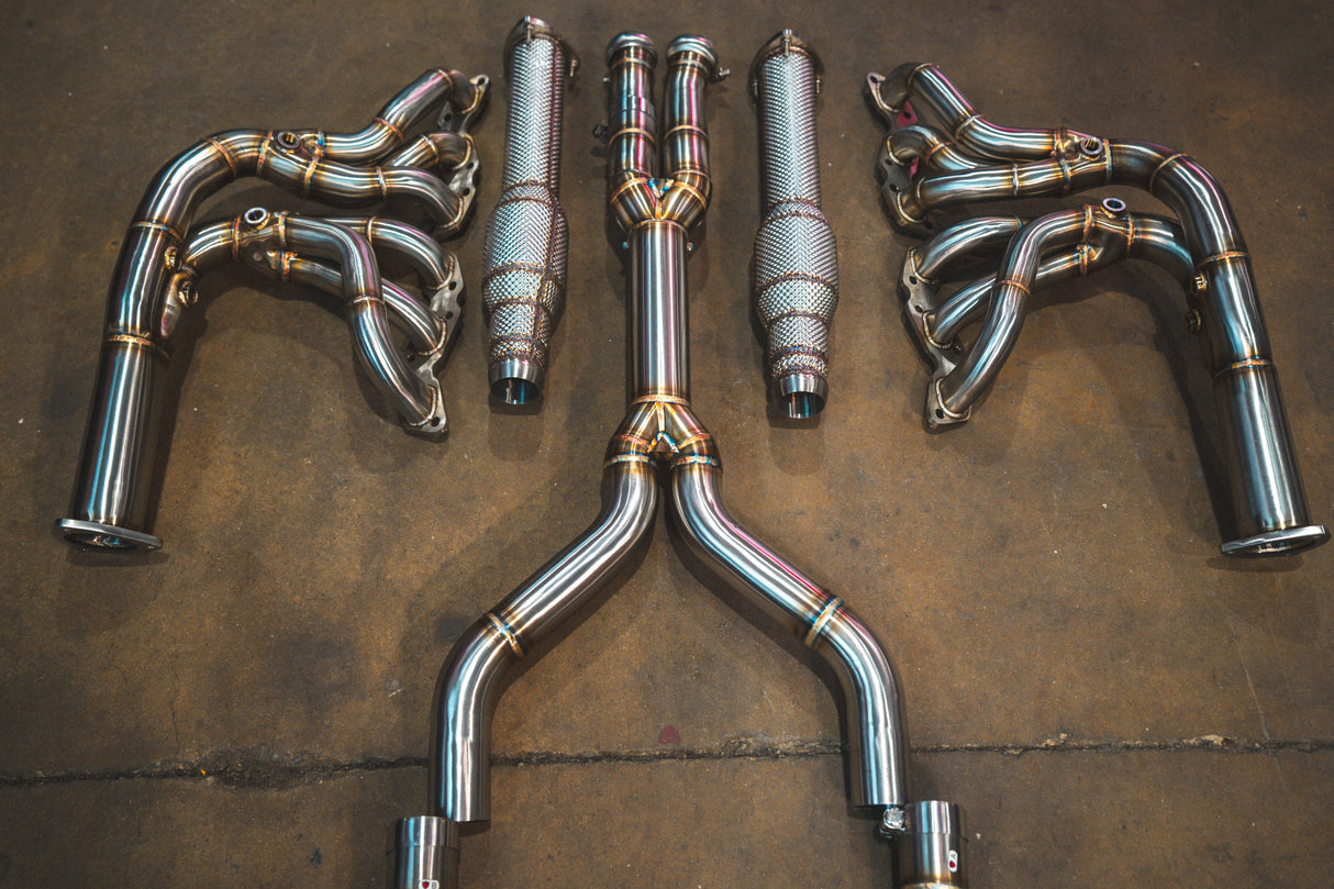 Aston Martin DBS V12 Valved Sport Exhaust System Valvetronic Designs