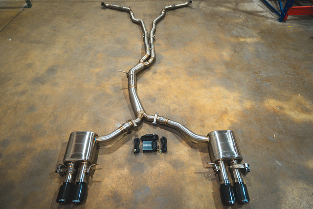 Audi B9 S4 / S5 Valved Sport Exhaust System Valvetronic Designs