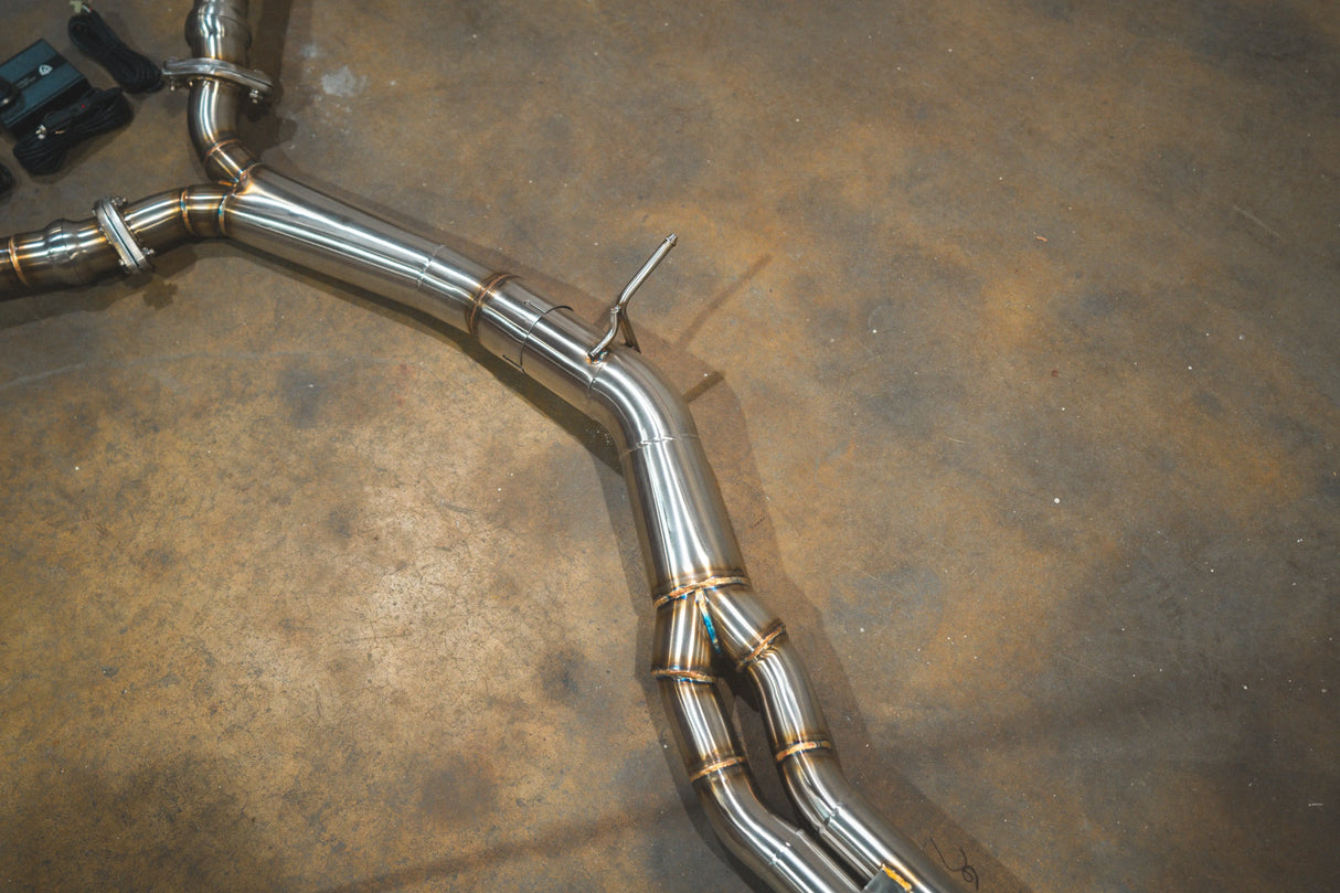 Audi B9 S4 / S5 Valved Sport Exhaust System Valvetronic Designs