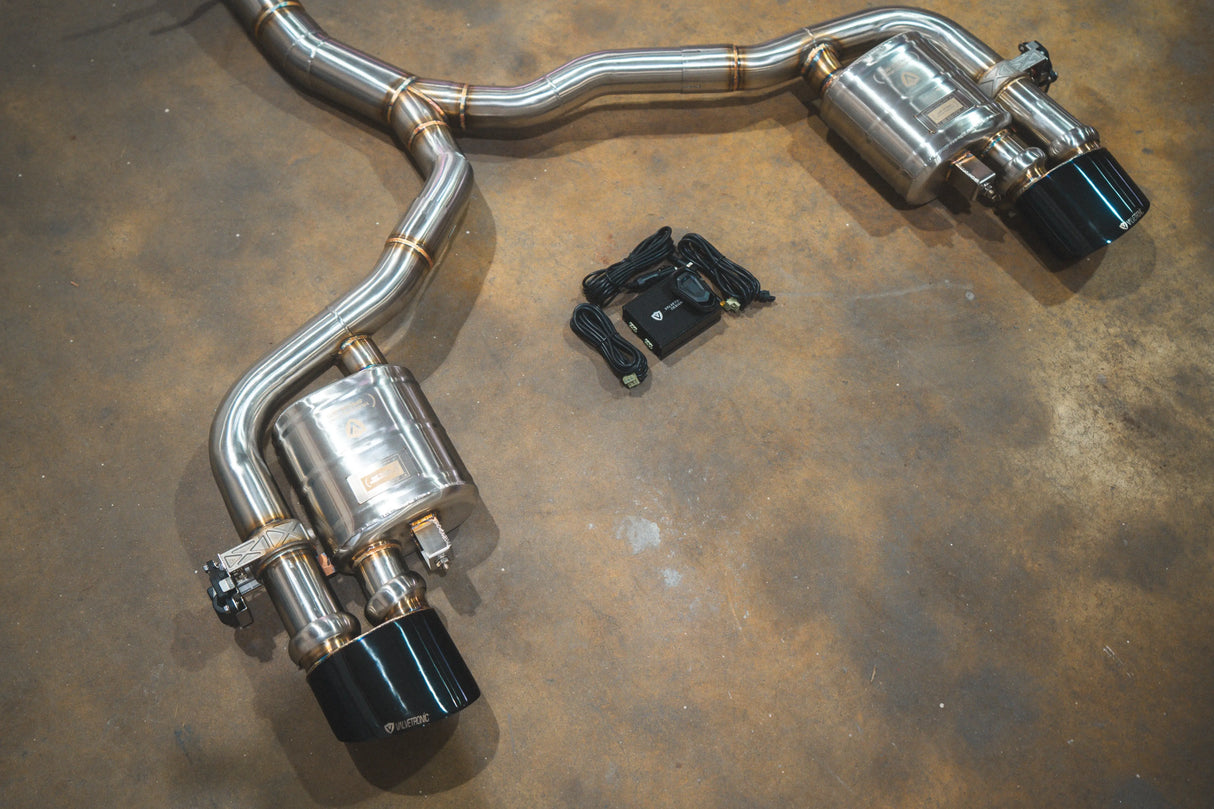 Audi RS5 B9 Valved Sport Exhaust System Valvetronic Designs