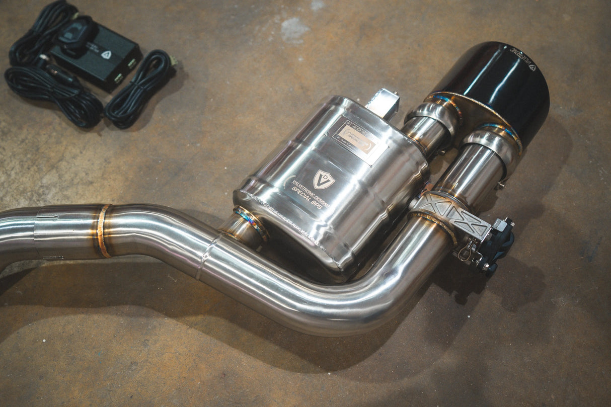 Audi RS5 B9 Valved Sport Exhaust System Valvetronic Designs