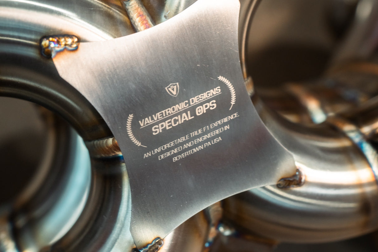 Lamborghini Huracan Performante /  EVO / STO / Tecnica True F1 / Valved Exhaust system Valvetronic Designs