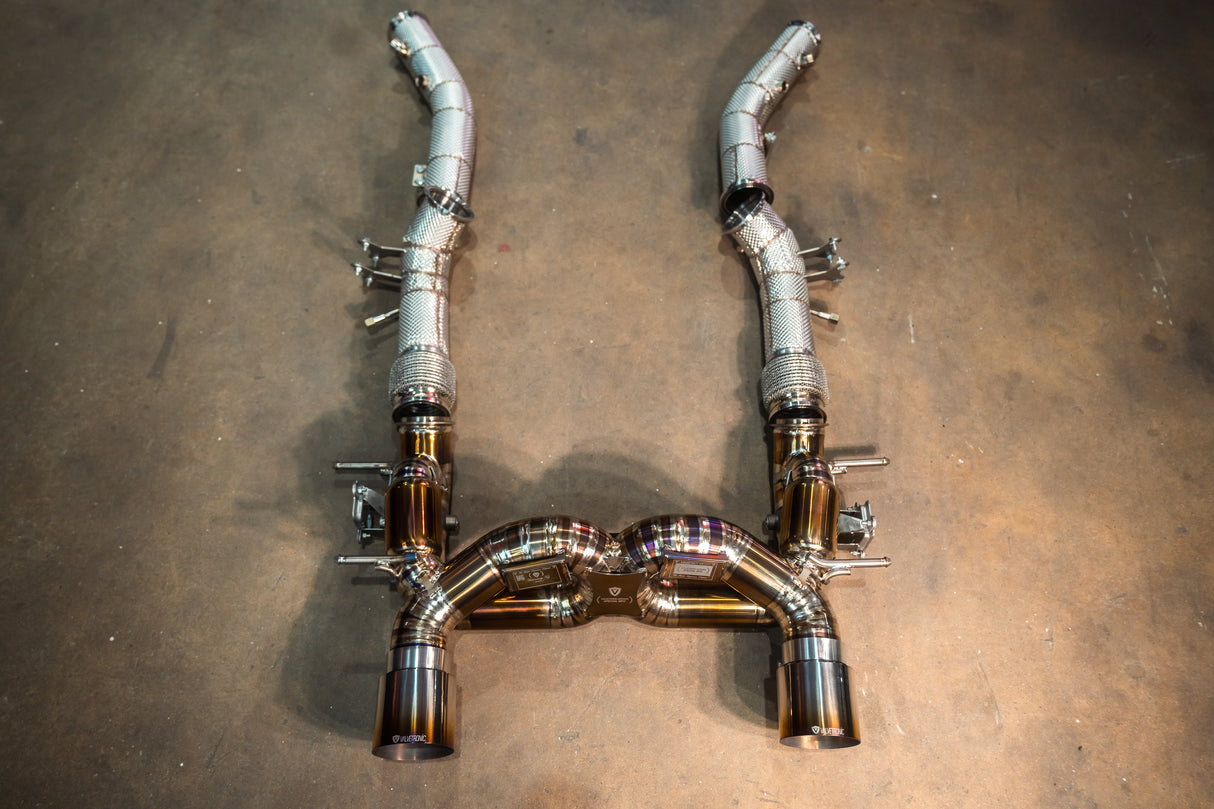 Maserati MC20 Valved Sport Exhaust system Valvetronic Designs