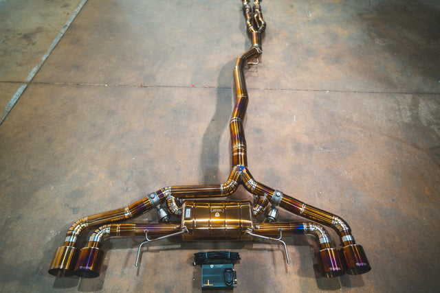 Nissan GTR R35 Valved Sport Exhaust System Valvetronic Designs