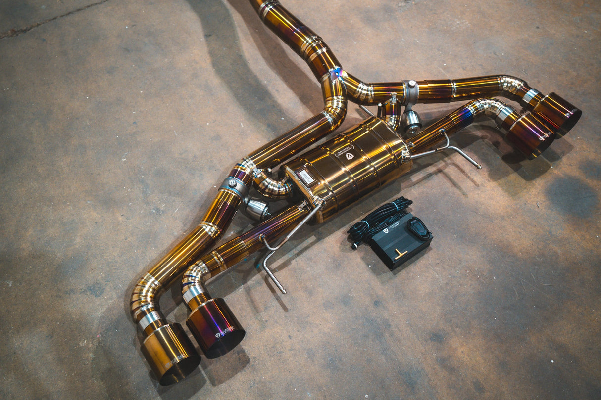 Nissan GTR R35 Valved Sport Exhaust System Valvetronic Designs
