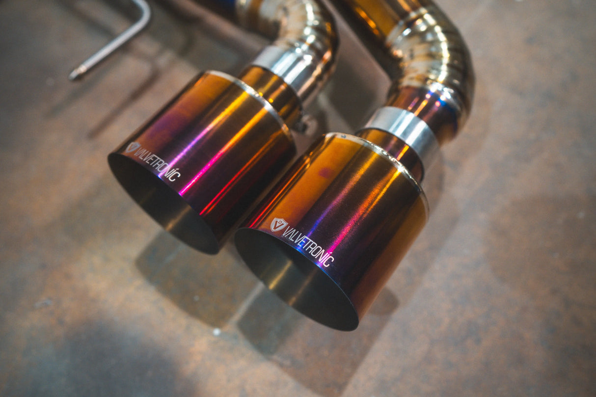Nissan GTR R35 Valved Sport Exhaust System Valvetronic Designs