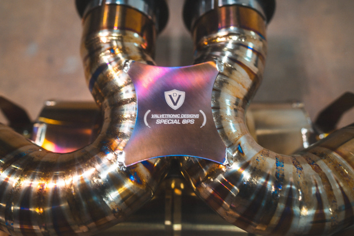 Valvetronic Valved Sport Exhaust System for Porsche 992 GT3/RS Valvetronic Designs