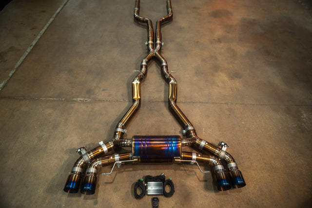 BMW M8 Valved Sport Exhaust System (F91,F92,F93) Valvetronic Designs