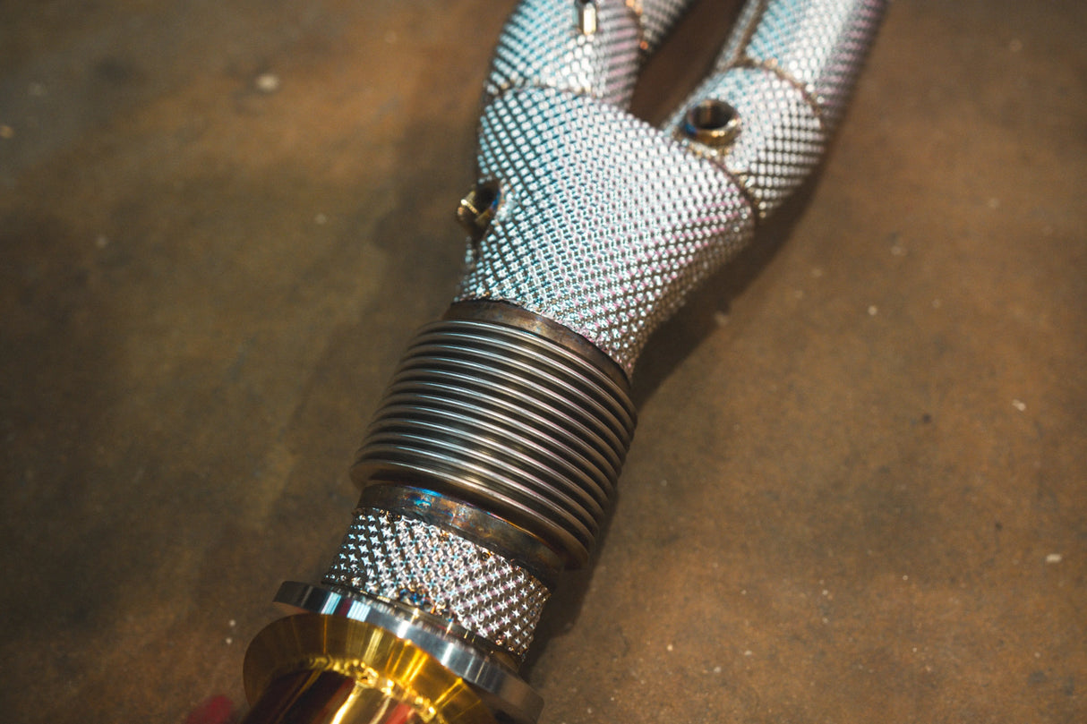 Lamborghini Aventador SVJ/Ultimae Valved Sport Exhaust System Valvetronic Designs
