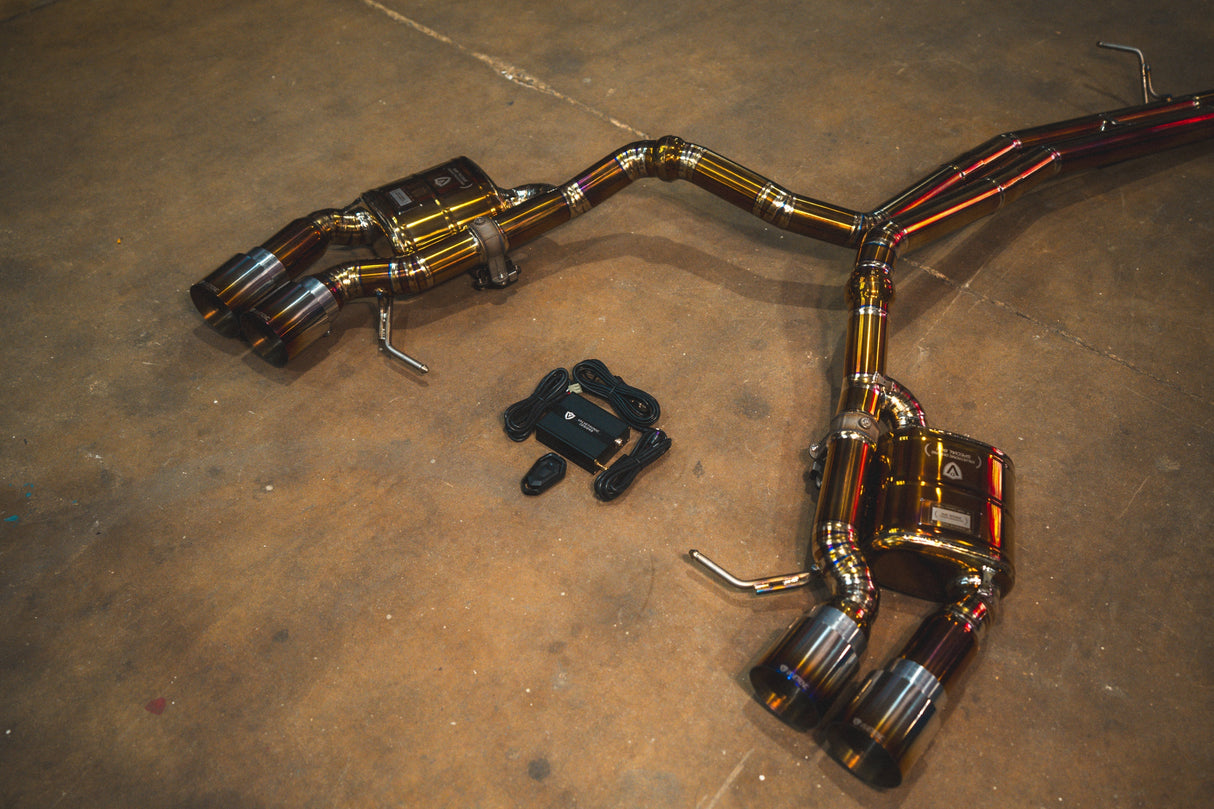 Valvetronic Valved Sport Exhaust System for Porsche Macan Valvetronic Designs