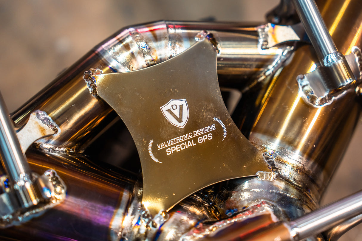 Mclaren 750S F1 Race Exhaust System Valvetronic Designs