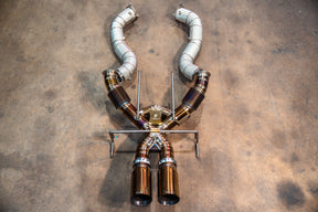 Mclaren 750S F1 Race Exhaust System Valvetronic Designs