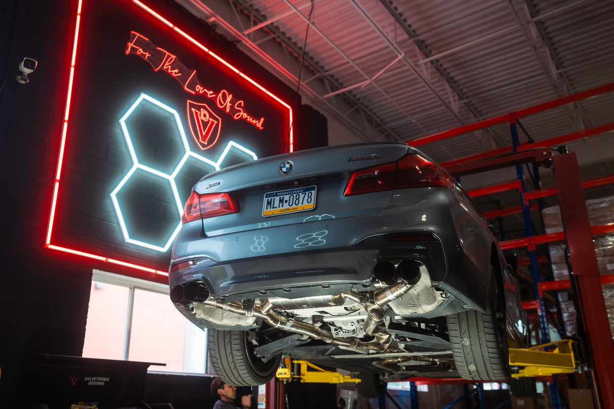 BMW G30 M550I Valved Sport Exhaust System Valvetronic Designs