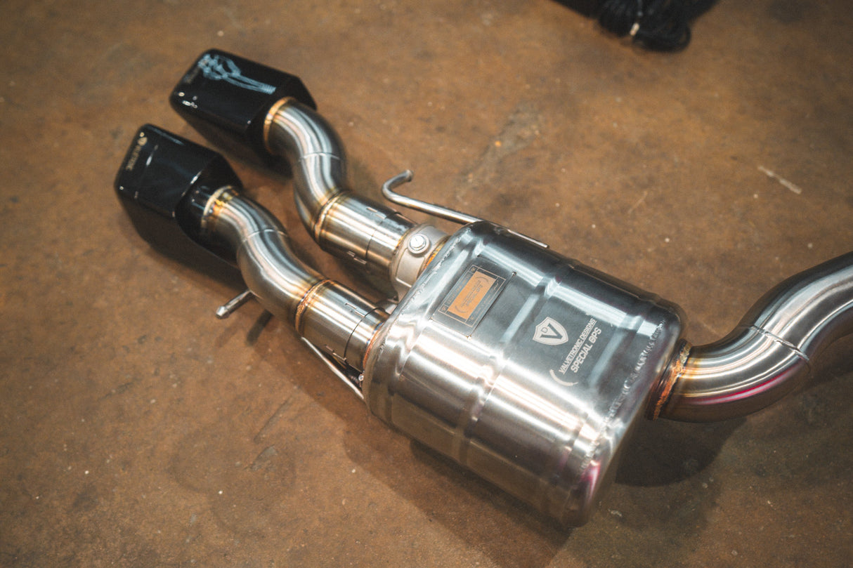 Mercedes W218 CLS63 AMG Valved Sport Exhaust System Valvetronic Designs