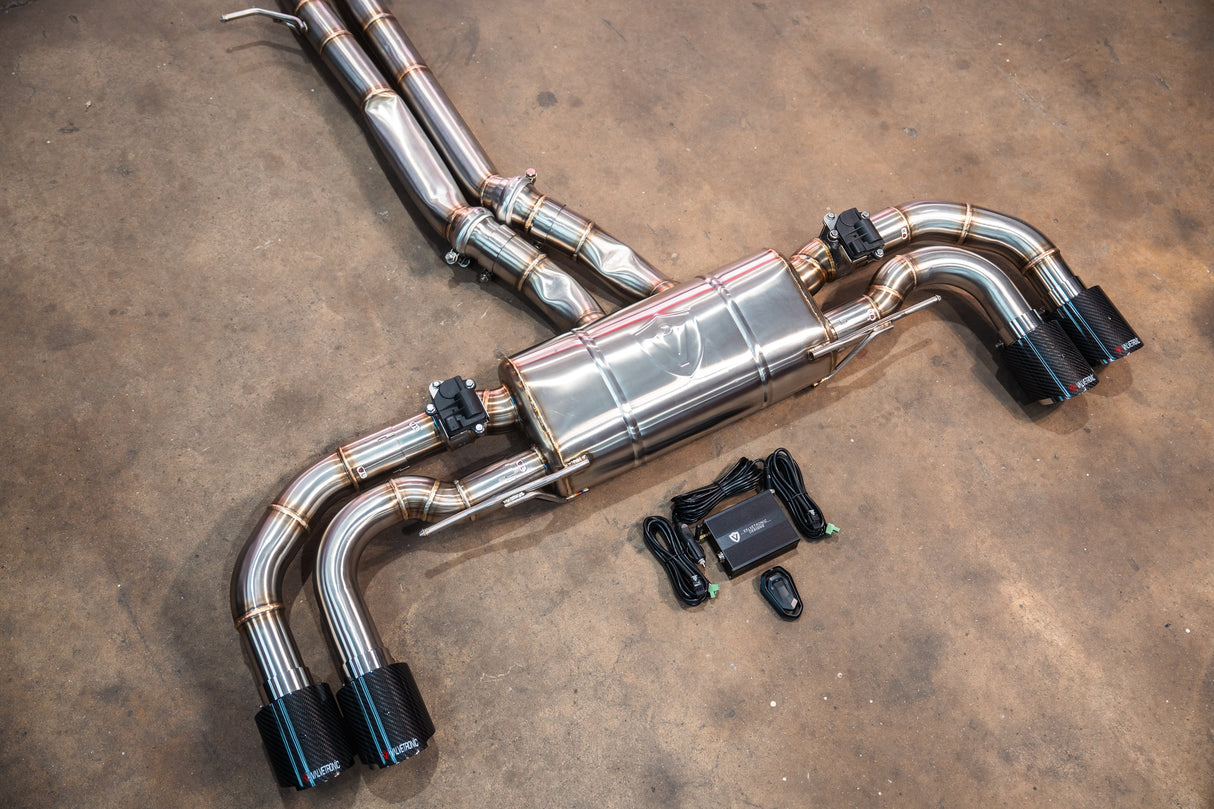 Valved Sport Exhaust System for Porsche 9Y0 Cayenne Valvetronic Designs