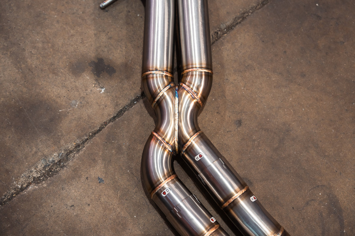 Valved Sport Exhaust System for Porsche 9Y0 Cayenne Valvetronic Designs
