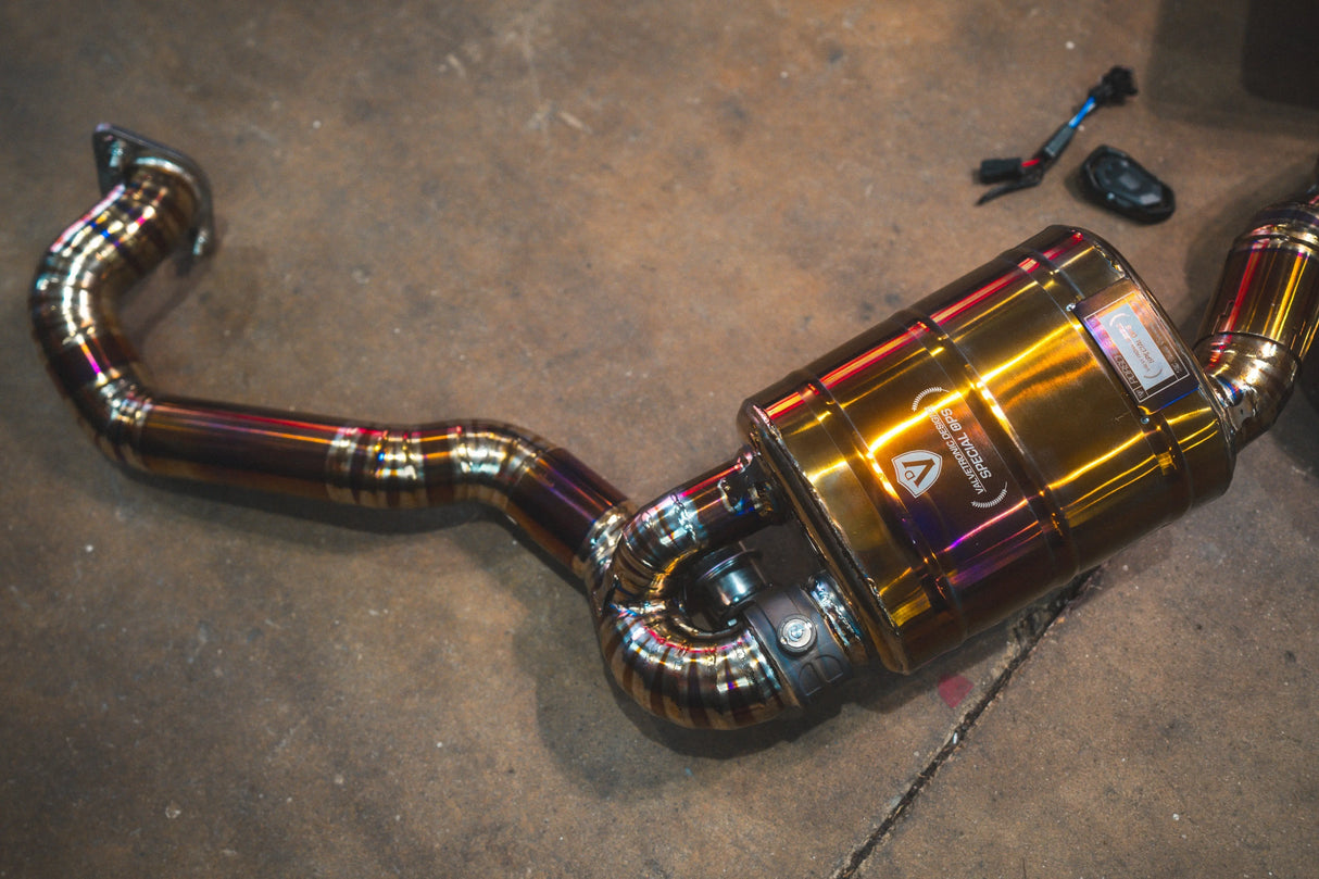 Valvetronic Valved Sport Exhaust System for Porsche Boxster/Cayman 981 Valvetronic Designs