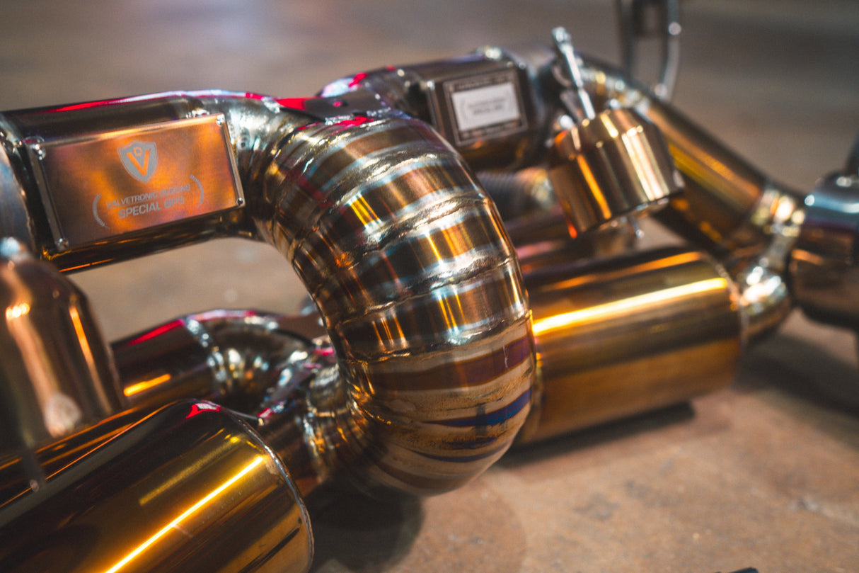 Lamborghini Huracan Performante /  EVO / STO / Tecnica True F1 / Valved Exhaust system Valvetronic Designs