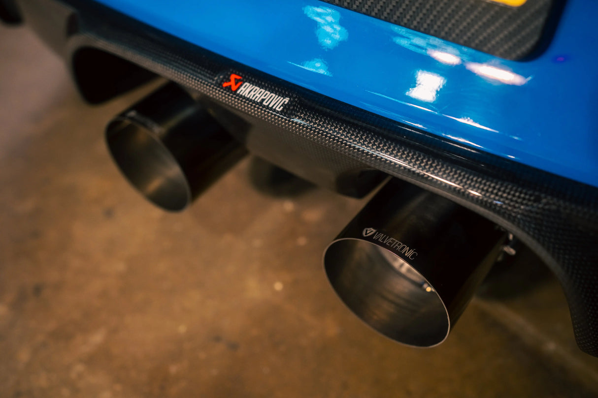 Valvetronic Valved Sport Exhaust System for Porsche 991.2 Carrera Valvetronic Designs