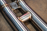 Mercedes SLS AMG Valved Sport Exhaust System Valvetronic Designs