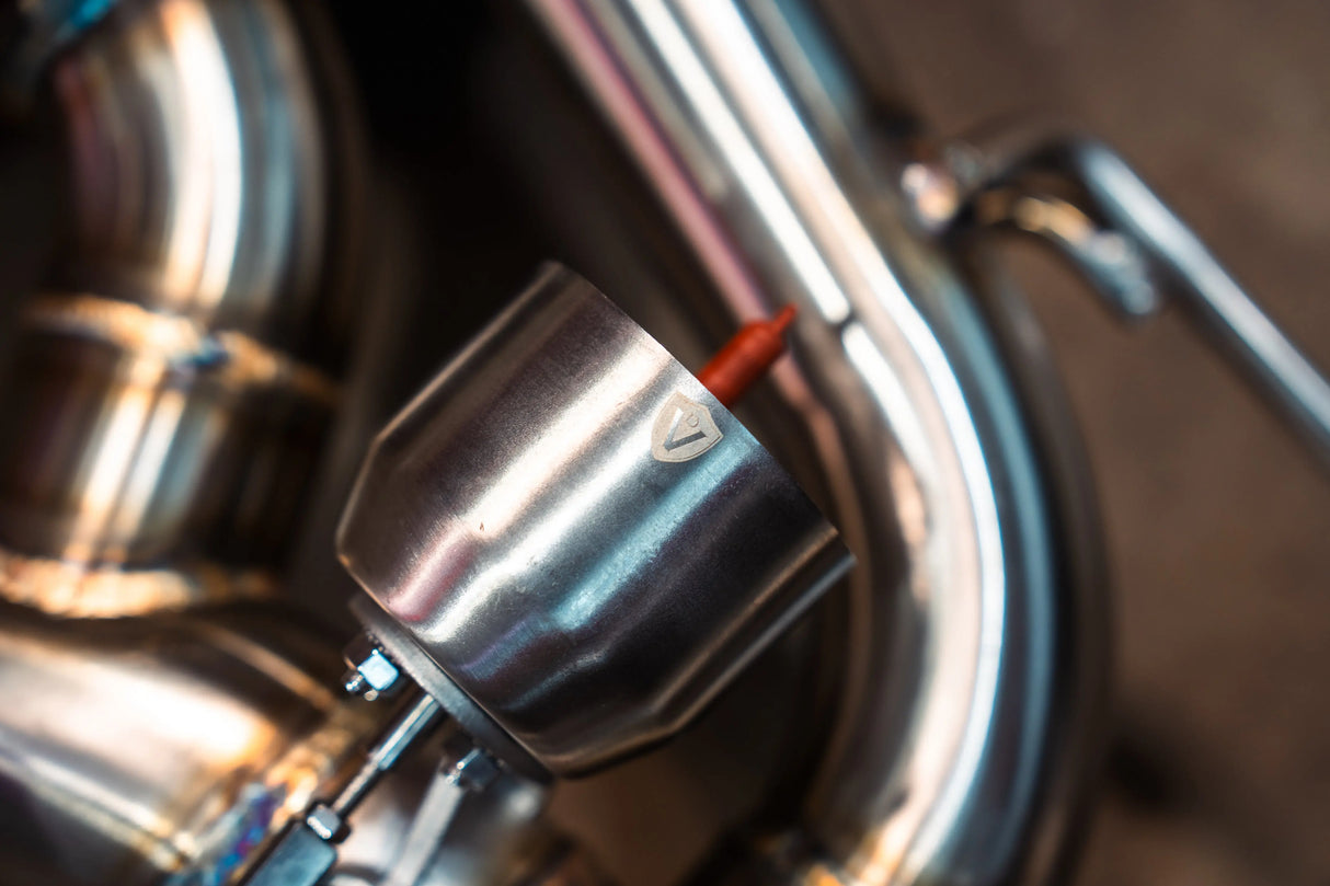 Mercedes SLS AMG Valved Sport Exhaust System Valvetronic Designs