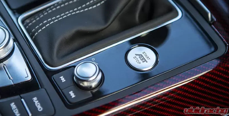 ABT Sportsline Start Stop Switch Cap with ABT Logo Audi A6 S6 A7 S7 RS7 2015-2018