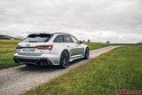 ABT Exhaust Package Matte Black Tips Audi RS6 Avant RS7 C8 2019-2025