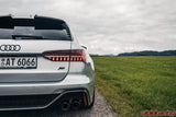 ABT Exhaust Package Matte Black Tips Audi RS6 Avant RS7 C8 2019-2025