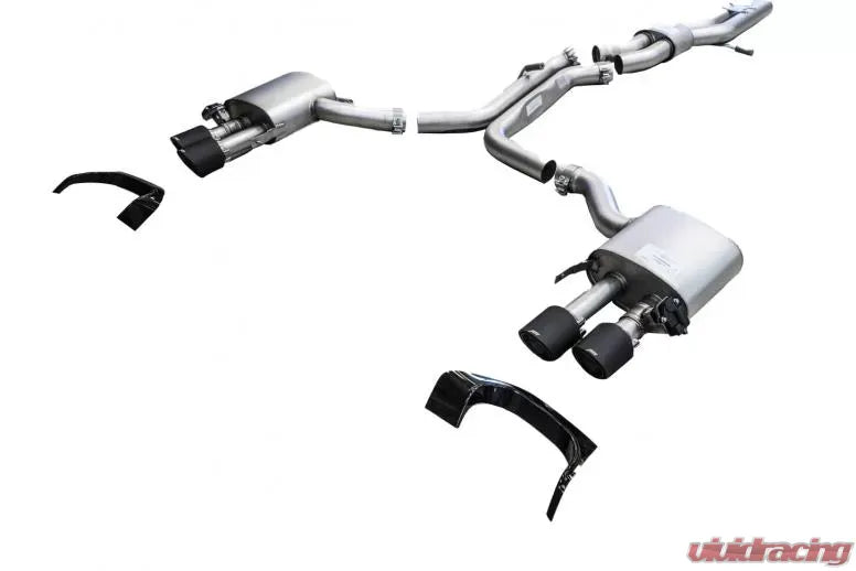 ABT Exhaust Package Matte Black Tips Audi RS6 Avant RS7 C8 2019-2025