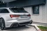 ABT Exhaust Package Matte Black Tips Audi RS6 Avant RS7 C8 2019-2025