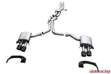 ABT Exhaust Package Matte Black Tips Audi RS6 Avant RS7 C8 2019-2025