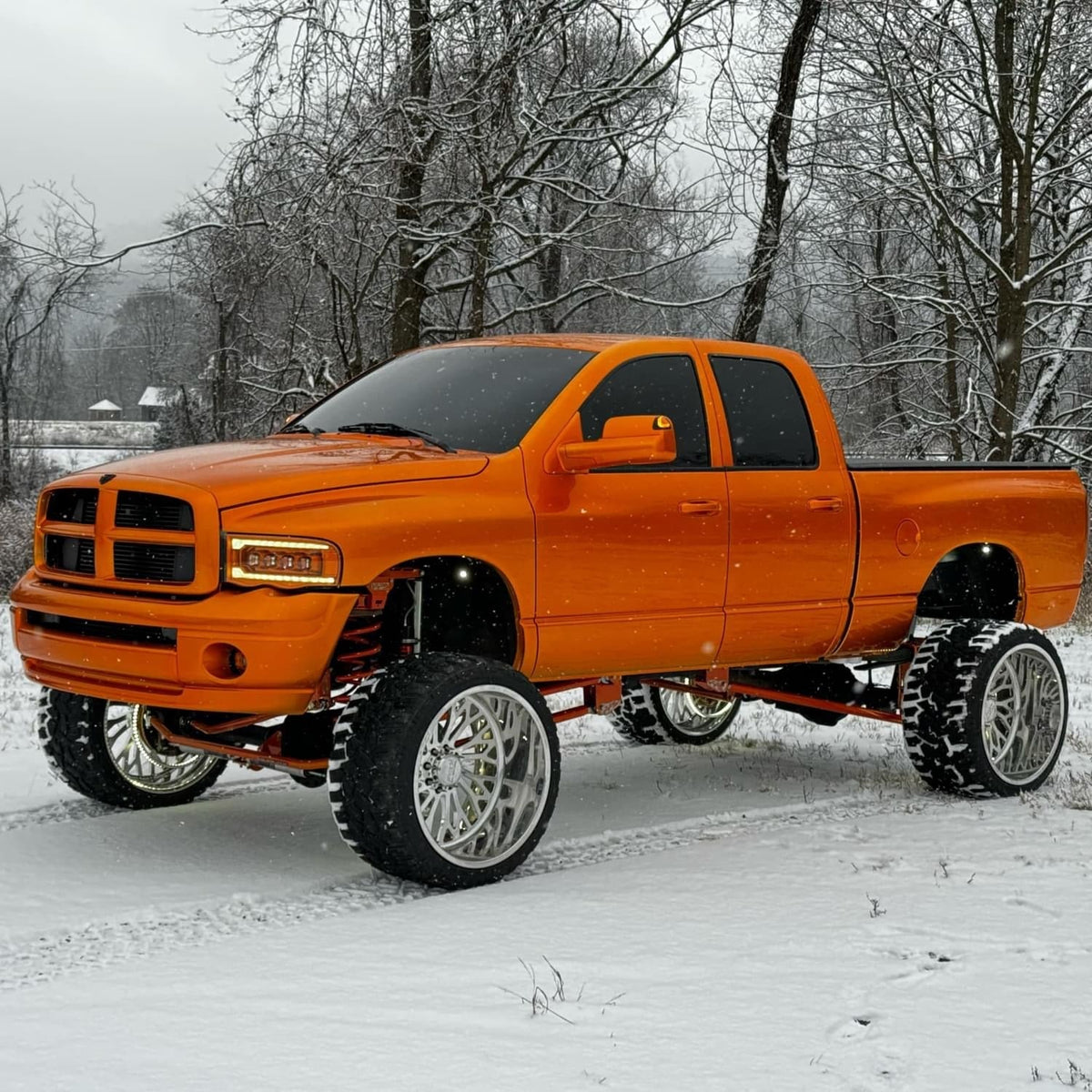 13-18 4G Dodge Ram FFS Front Coil Leveling Kit/ Shock Relocation