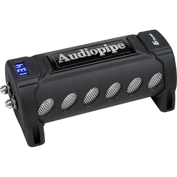 Audiopipe ACAP-D6000 6 Farad Power Capacitor Audiopipe