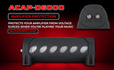 Car Audio Power Capacitor with Digital Display and Electronic Protection (ACAP-D6000) Audiopipe
