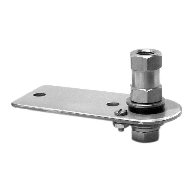 ACCESSORIES UNLIMITED 3-1/2" STAINLESS STEEL FLAT ANTENNA MOUNTING BRACKET Acessories Unlimited