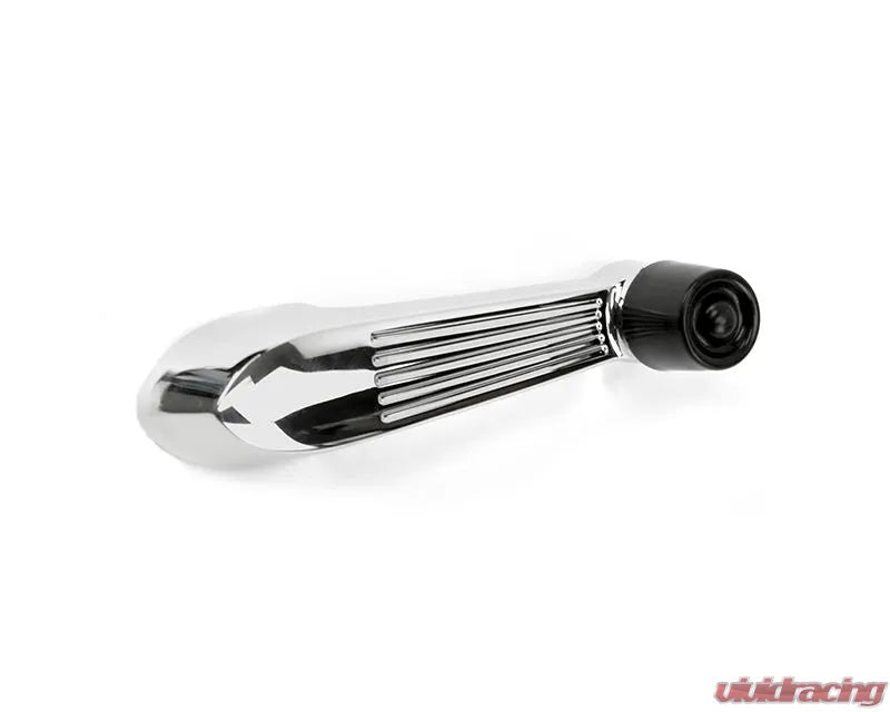 ACP Door Window Handle with Black Knob Ford F-100 F-250 F-350 1956 Chrome