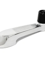 ACP Door Window Handle with Black Knob Ford F-100 F-250 F-350 1956 Chrome