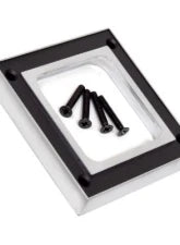 ACP Manual Shifter Bezel Satin Chrome Ford Mustang 1964-1968 Mercury Cougar 1967-1968