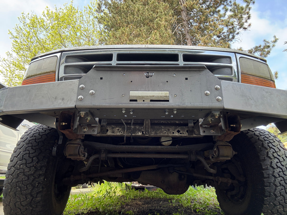Engineered Vintage ‘GOAT' winch bumper - 1987-1997 Ford F-Series Engineered Vintage LLC