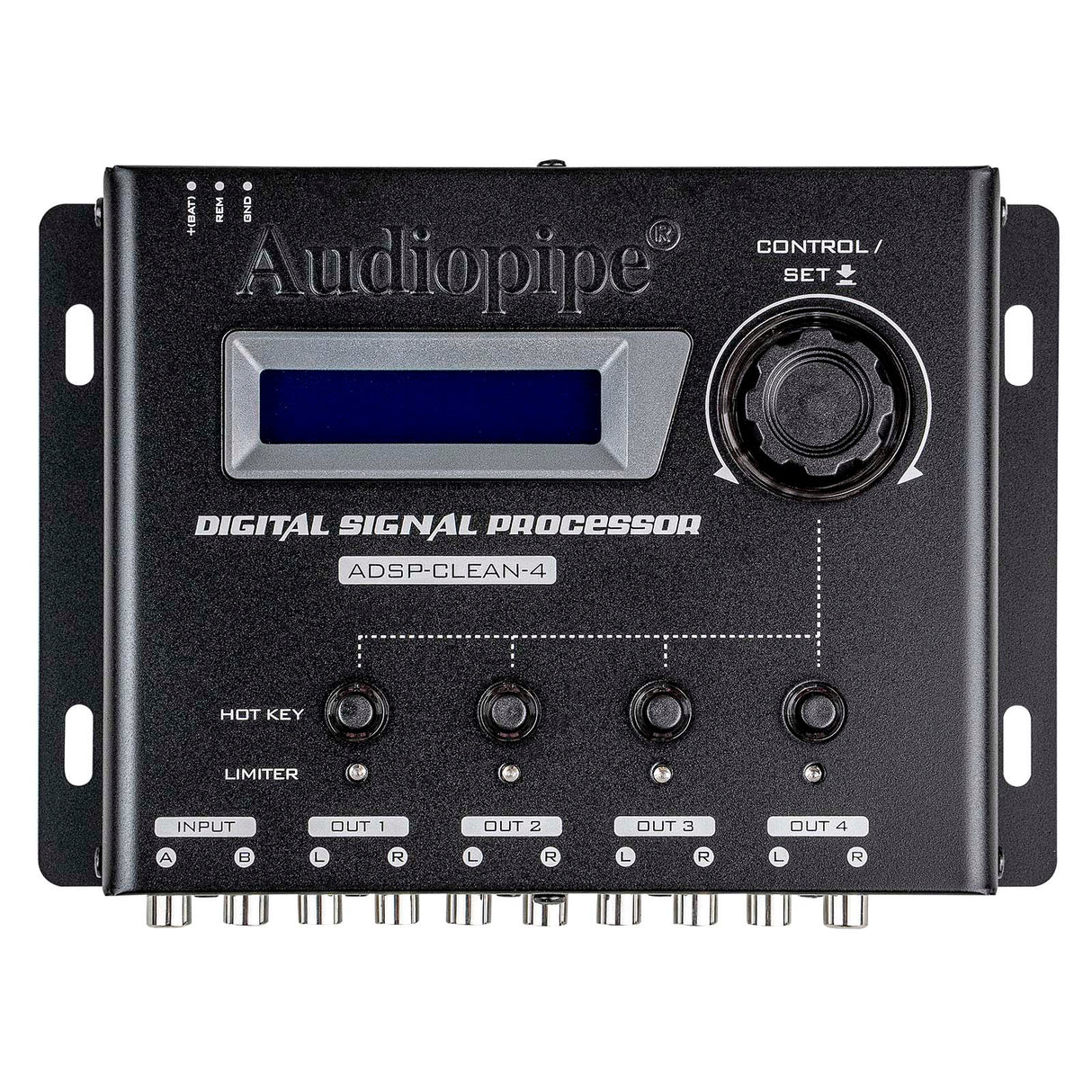1 In / 4 Out Digital Signal Processor (ADSP-CLEAN-4) Audiopipe