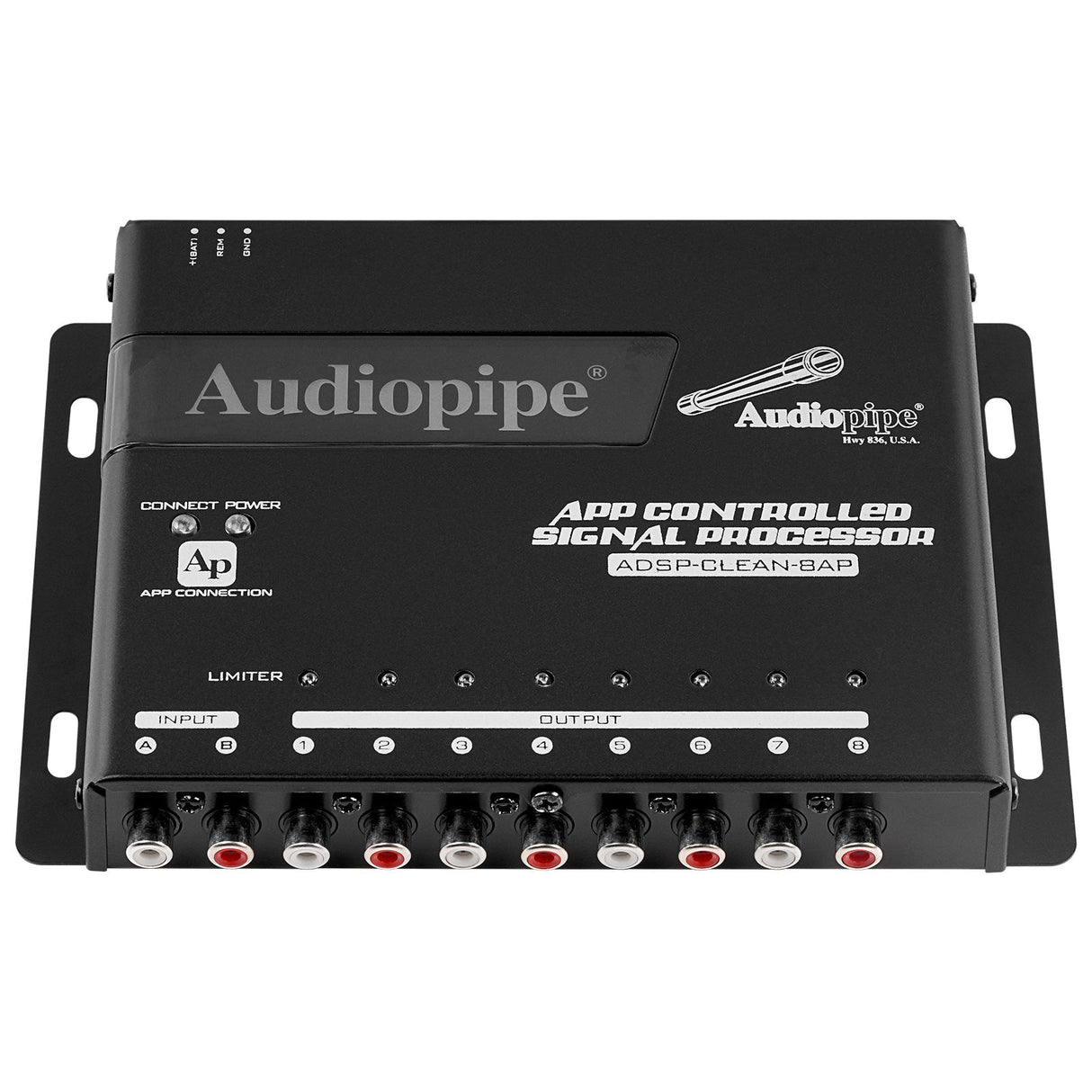 APP Controlled Signal Processor (ADSP-CLEAN-8AP) Audiopipe