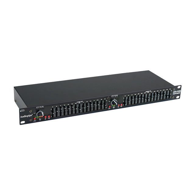 Dual Channel 15 Band Graphic Equalizers (AEQ-215XL) Audiopipe