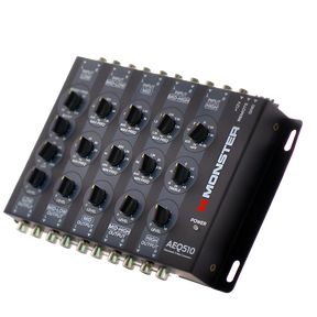 Monster AEQ510 5-Way Electronic Crossover + Line Driver Monster Audio