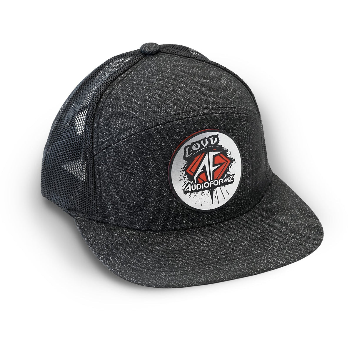 AudioFormz Black Snapback Hats Universal-Fit