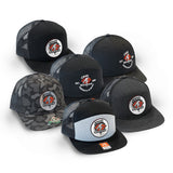 AudioFormz Black Snapback Hats Universal-Fit